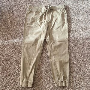Cuffed Khaki Pants